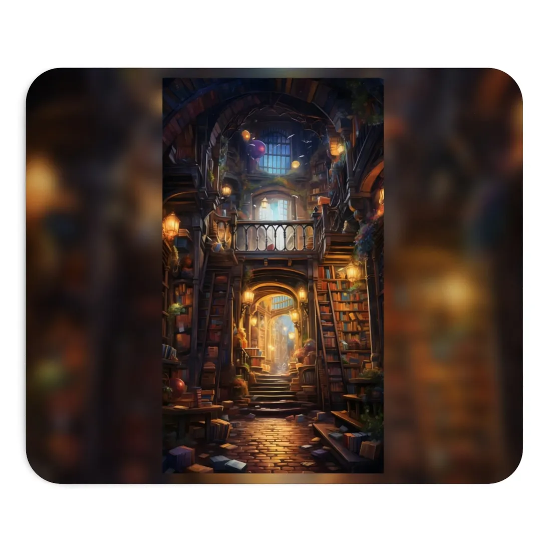 Cozy Magical Bookshop: Enchanting - Mouse Pad
