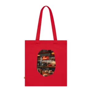 Retro Cafe Kitchen Counter Tote Bag