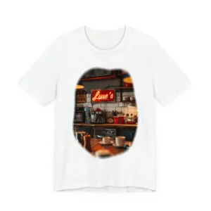 Retro Cafe Kitchen Counter T-Shirt