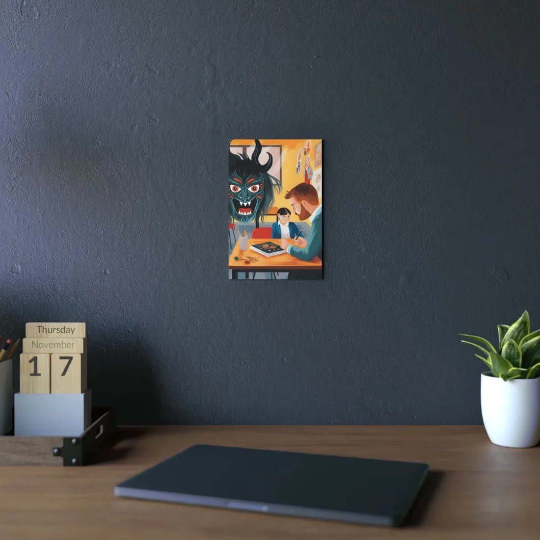 Creative Classroom: Illustrated Teaching Moment - Metal Poster