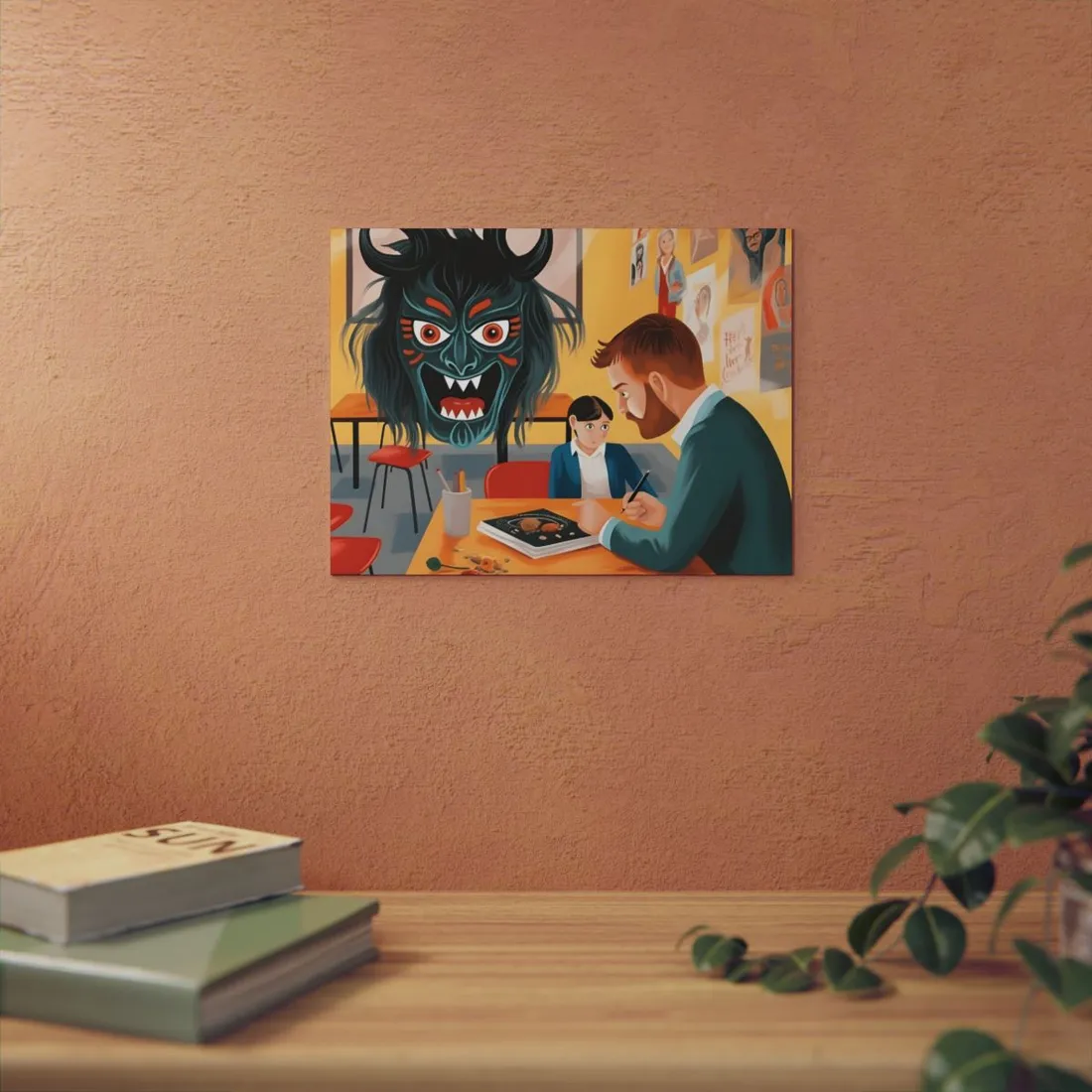 Creative Classroom: Illustrated Teaching Moment - Metal Poster