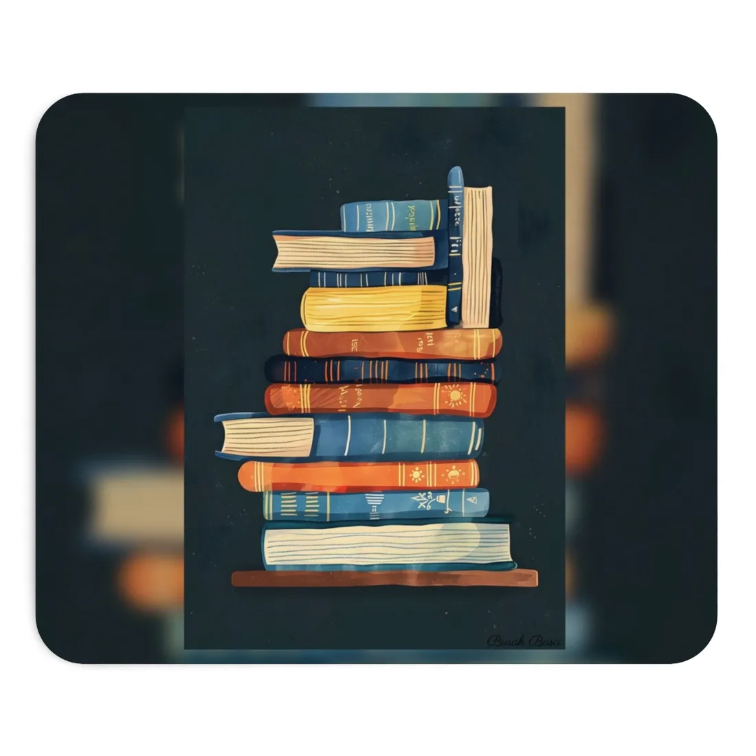 Custom Book Art: Literary - Mouse Pad