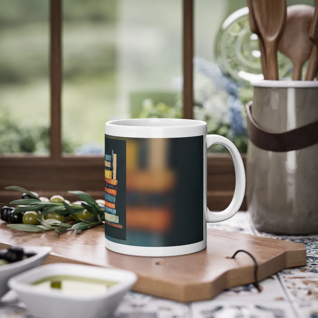 Custom Book Art: Literary - Mug