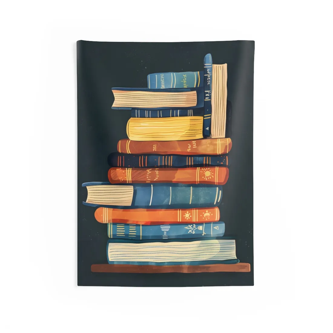 Custom Book Art: Literary - Wall Tapestry