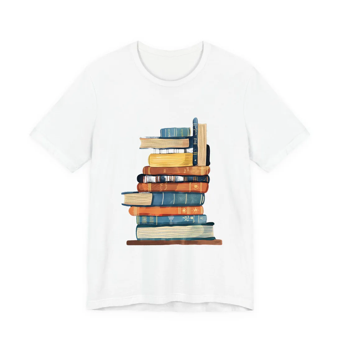 Custom Book Art: Literary - T-Shirt (White)