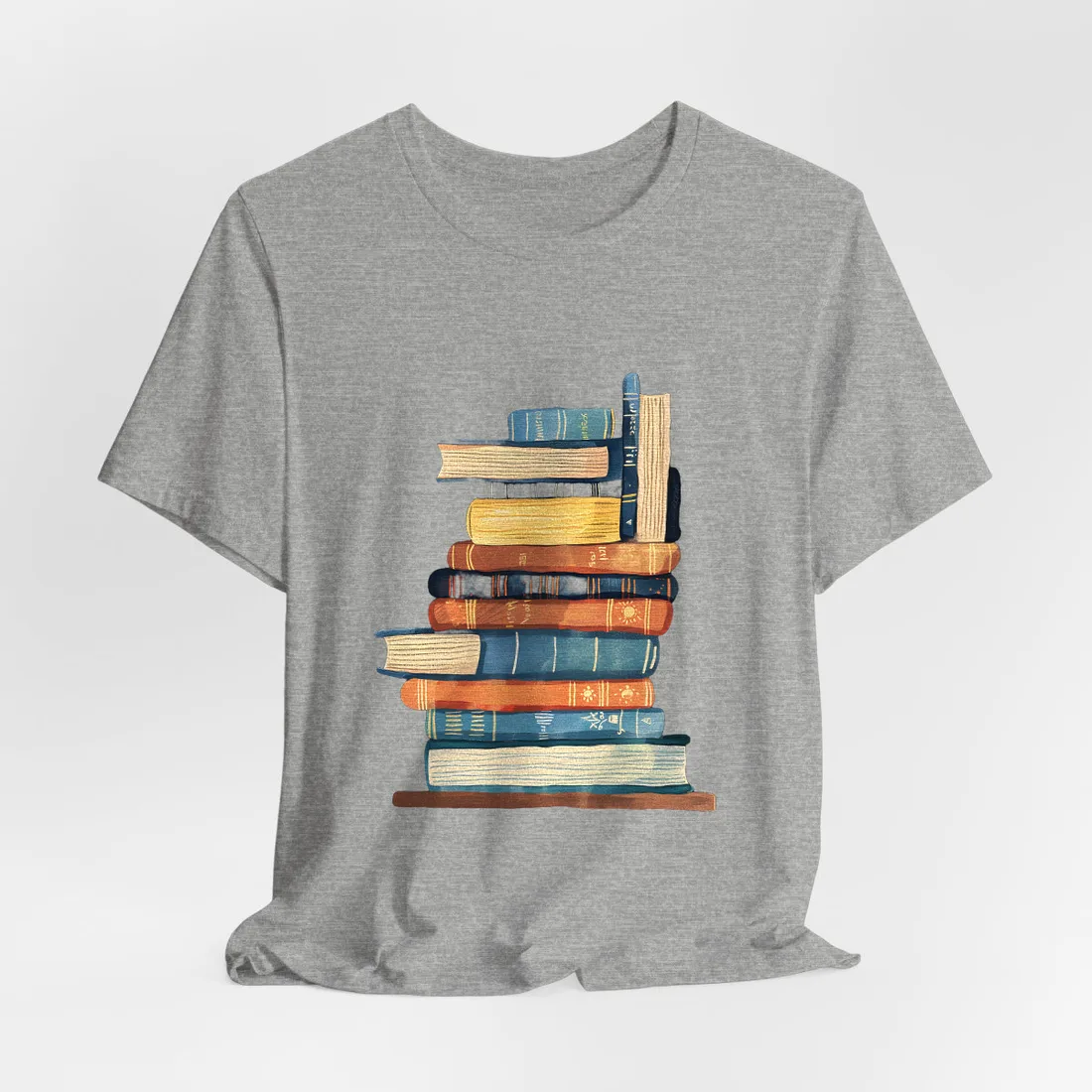 Custom Book Art: Literary - T-Shirt (Athletic Heather)