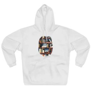 Bookshelf with Plants Hoodie