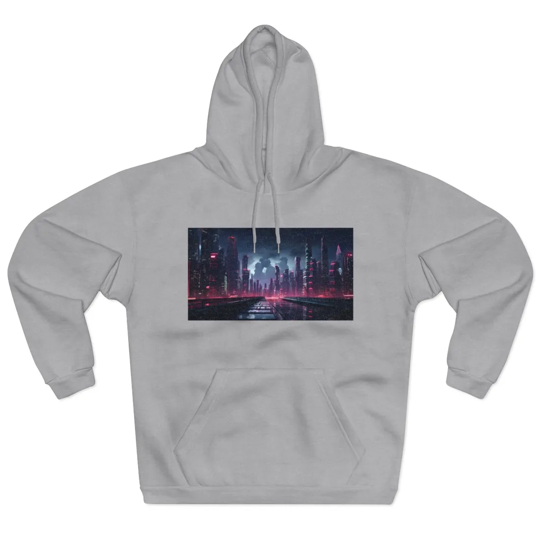 Cyberpunk City Night: Modern - Hoodie