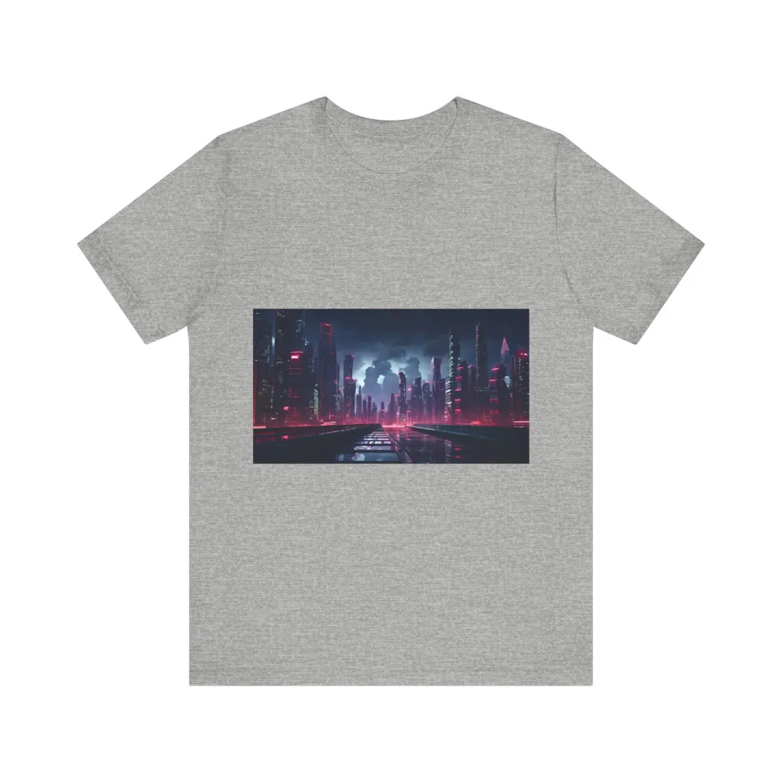 Cyberpunk City Night: Modern - T-Shirt