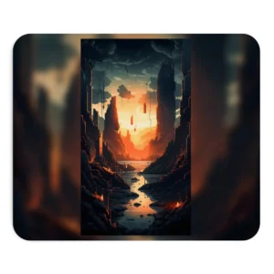 Canyon River at Sunset Mouse Pad