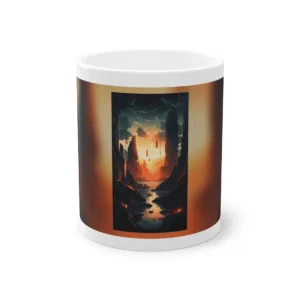 Canyon River at Sunset Mug