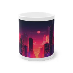 Night City Skyline Mug