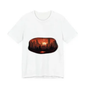 Dystopian City at Sunset T-Shirt