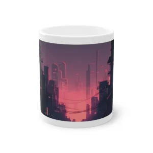 City Street at Dusk Mug