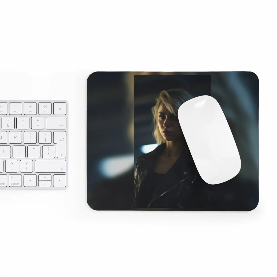 Cyberpunk Youth: Urban Street Art - Mouse Pad