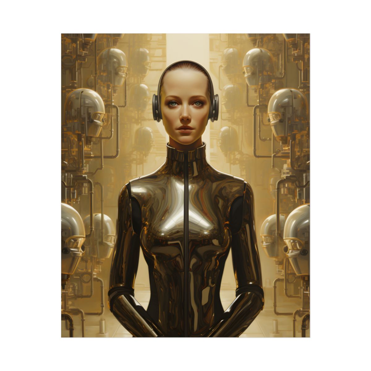 Daring Art Heist: Robotic Thieves Steal Masterpiece - Poster