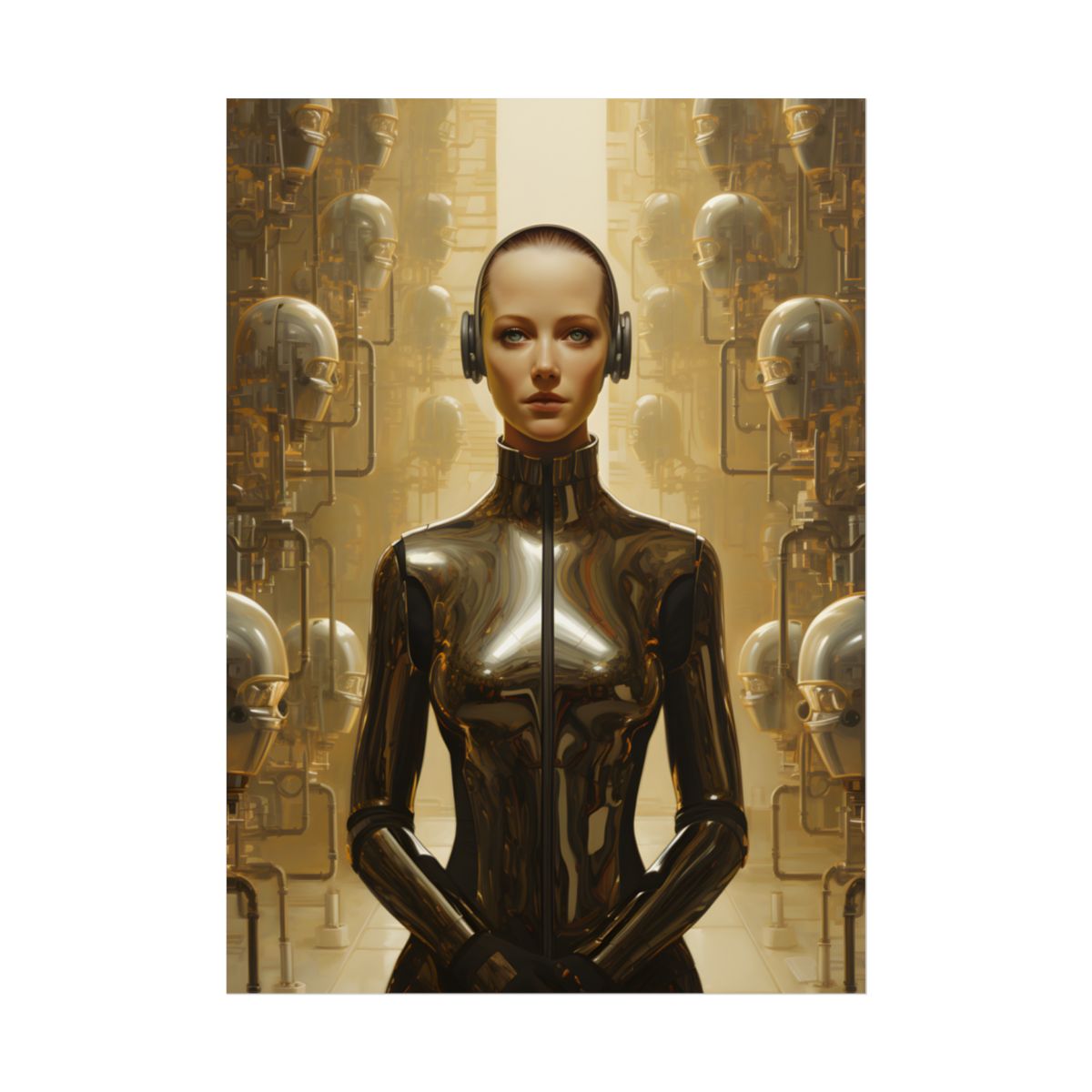 Daring Art Heist: Robotic Thieves Steal Masterpiece - Poster