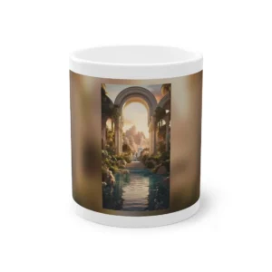 Arched Garden with Waterfall Mug