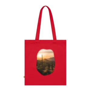 Saguaro Cacti at Sunset Tote Bag