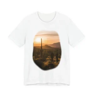 Saguaro Cacti at Sunset T-Shirt