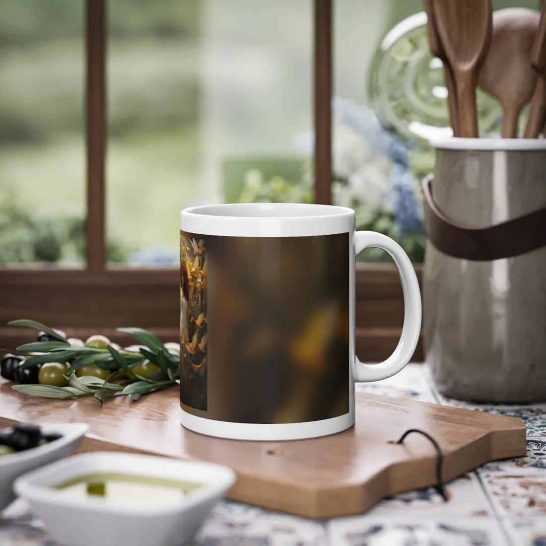 Digital Art: Modern Smartphone Concept - Mug
