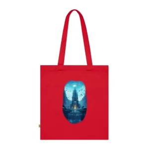 Underwater Tower in Cave Tote Bag