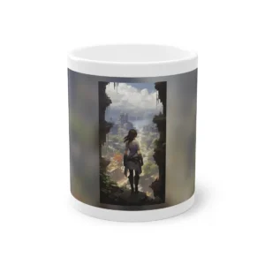 Overlooking the Ruined City Mug