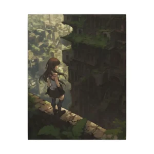 Overgrown Ledge Overlook Canvas Print