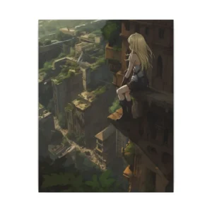 Overgrown City Overlook Canvas Print