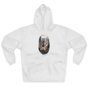 Anime Girl Among Ruins Hoodie