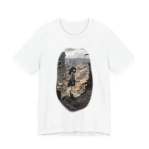 Anime Girl Among Ruins T-Shirt
