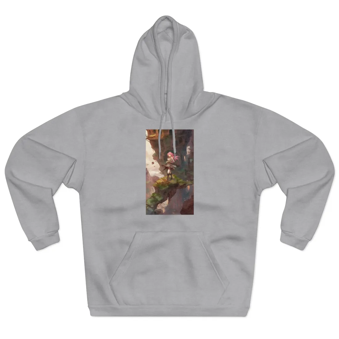 Dramatic Bird in Flight: Exotic Parrot Art - Hoodie