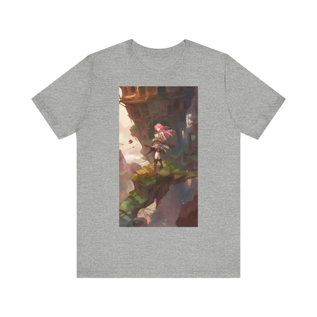 Dramatic Bird in Flight: Exotic Parrot Art - T-Shirt
