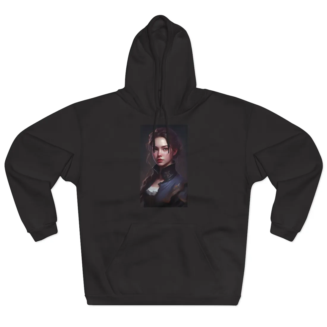 Dramatic Portrait of an Astonishing Woman - Hoodie