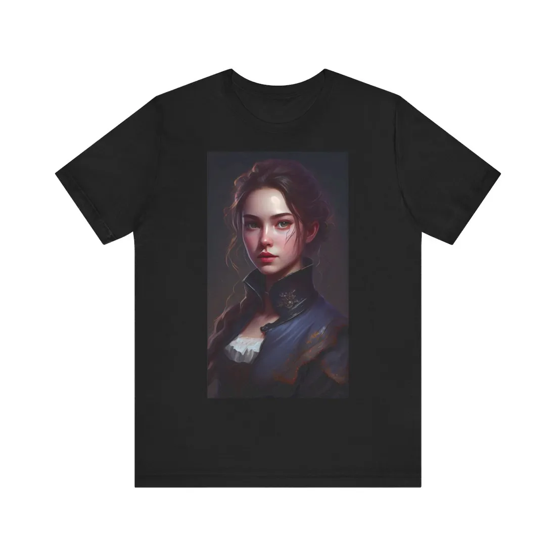 Dramatic Portrait of an Astonishing Woman - T-Shirt