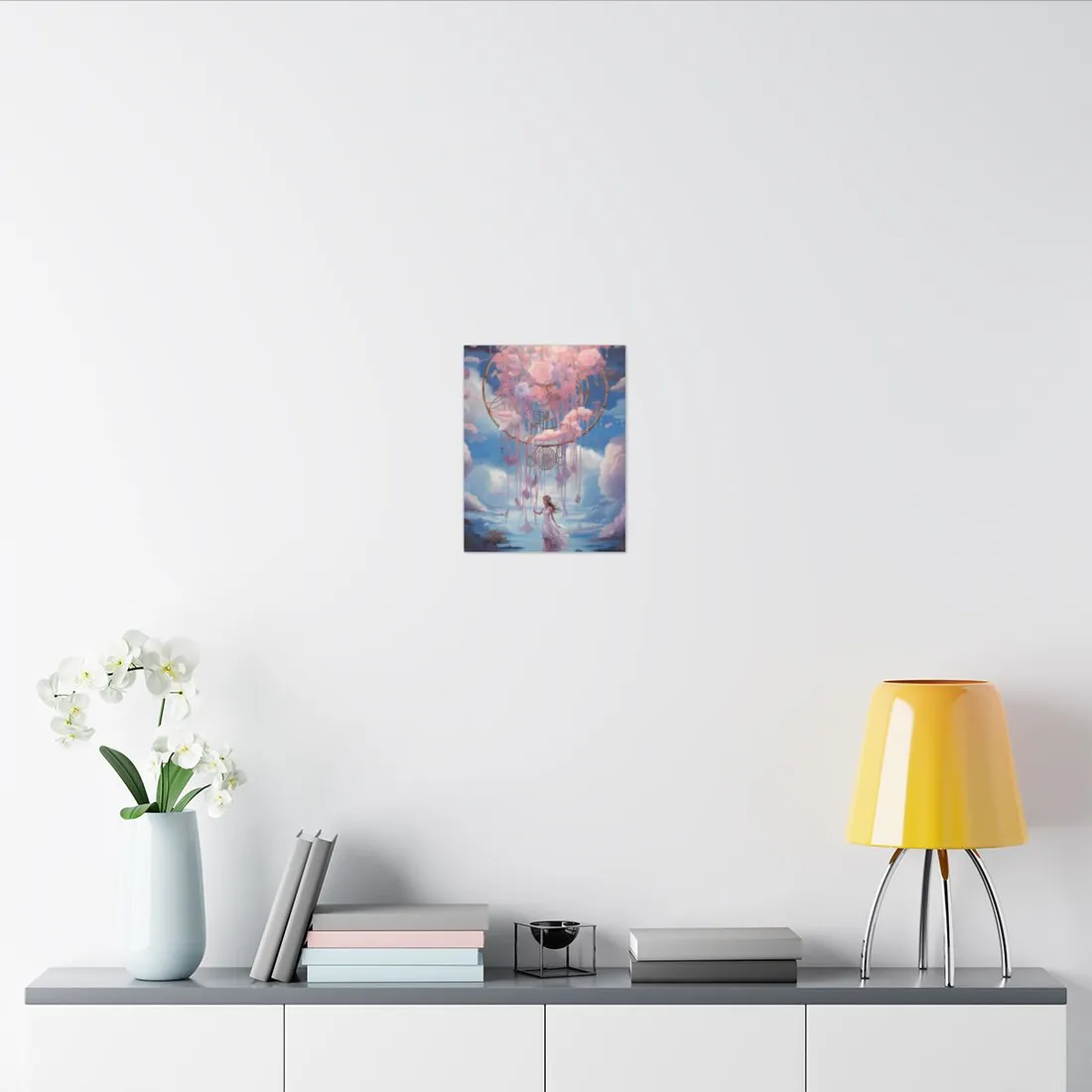 Dreamscape of Whispers: Ethereal Realm - Canvas