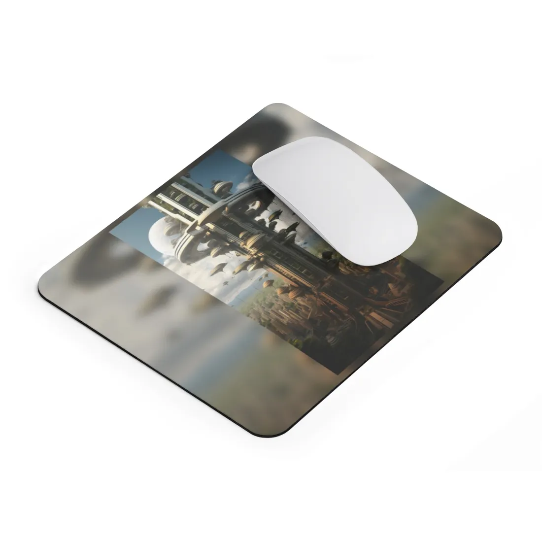 Dystopian Utopia Night: Community in City Public Space - Mouse Pad