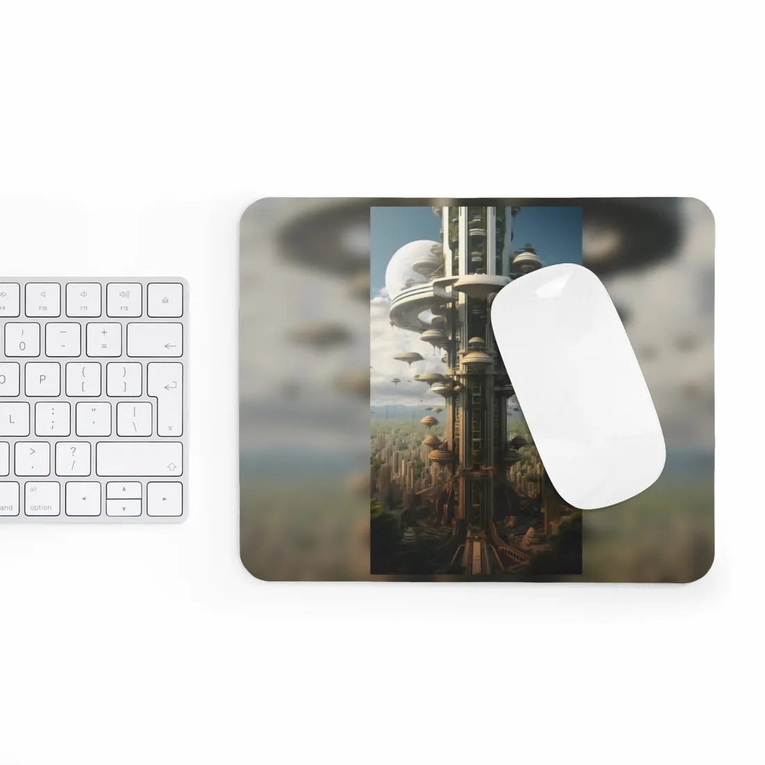 Dystopian Utopia Night: Community in City Public Space - Mouse Pad