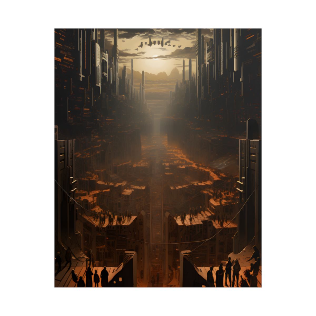 Dystopian Utopia: Opposite Worlds in Harmony - Poster