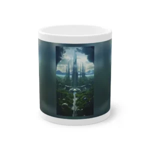Utopian Forest Skyline Mug