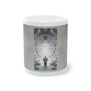 Seated Figure in Light Mug