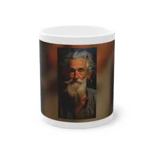 Elderly Man Portrait Mug