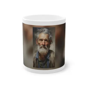Weathered Elder Portrait Mug