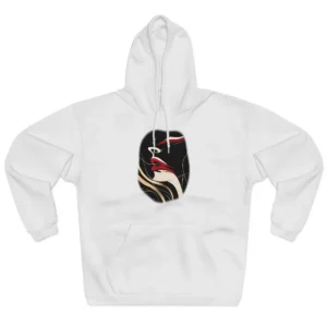 Face Profile Line Art Hoodie