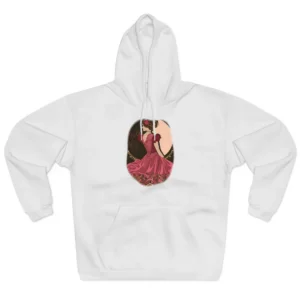Art Nouveau Rose Gown Hoodie