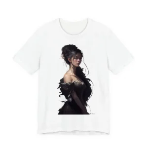 Woman in Black Gown T-Shirt