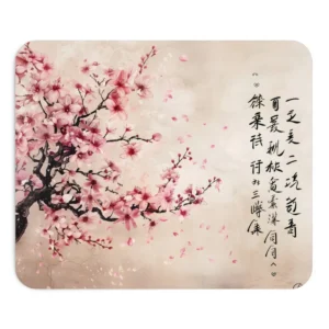 Cherry Blossom Branch Mouse Pad