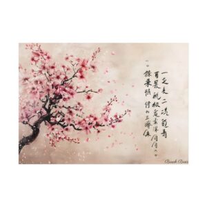 Cherry Blossom Branch Poster
