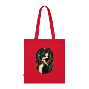 Art Deco Woman in Profile Tote Bag