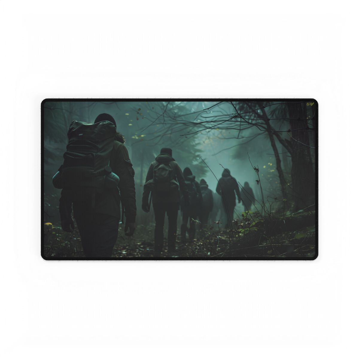 Embark on a Mysterious Forest Quest: Adventure Awaits! - Desk Mat